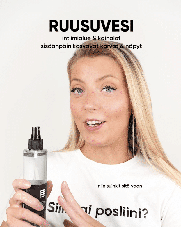 Ruusuvesi intiimialueelle